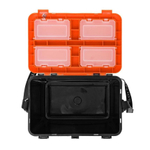 Ящик рыболовный зимний для хранения снастей PIKE оранжевый