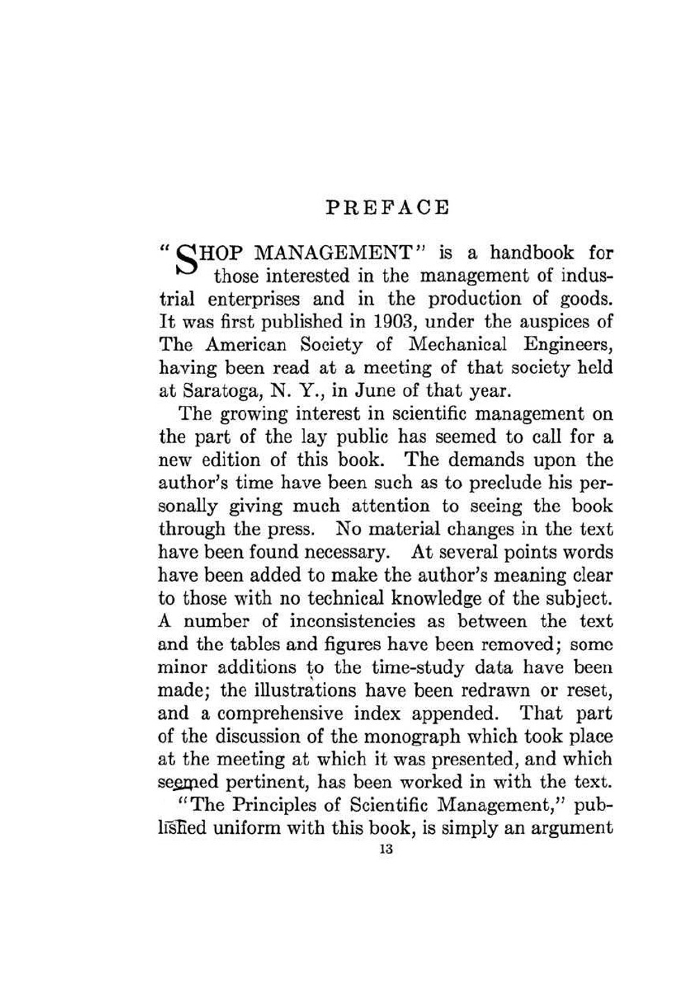 Shop management. With an introd. by Henry R. Towne | F.W. Taylor