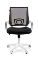 Офисное кресло Chairman    696    Россия    белый пластик TW-11/TW-01  черный