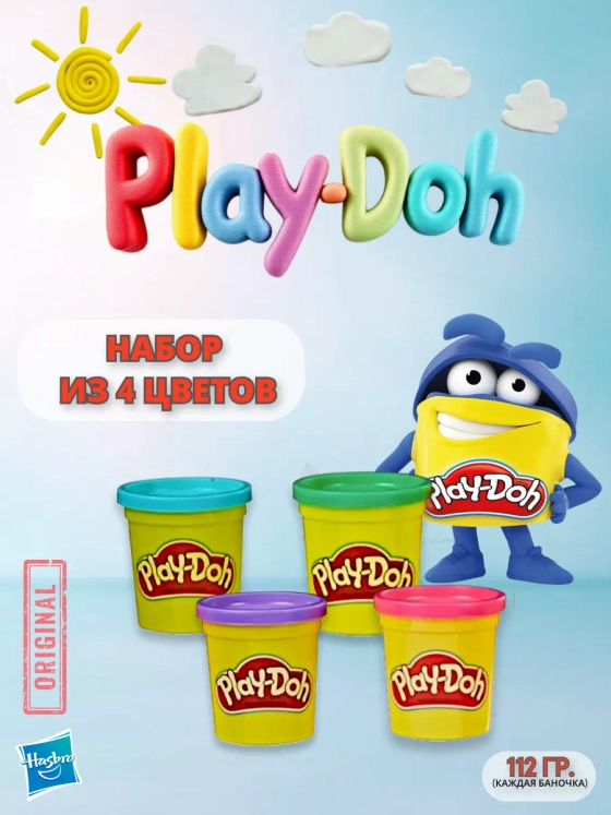 Игровой набор Play-Doh Плей До Баночки B6756