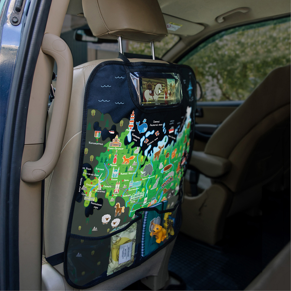 Накидка на сидение автомобиля. Карта России