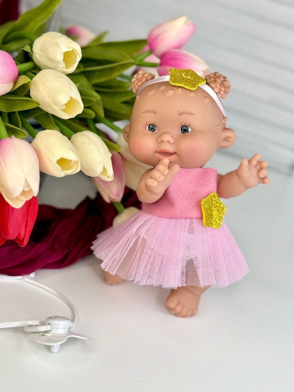 Пупс Marina and Pau 21 cм PEPOTIN (M974B)