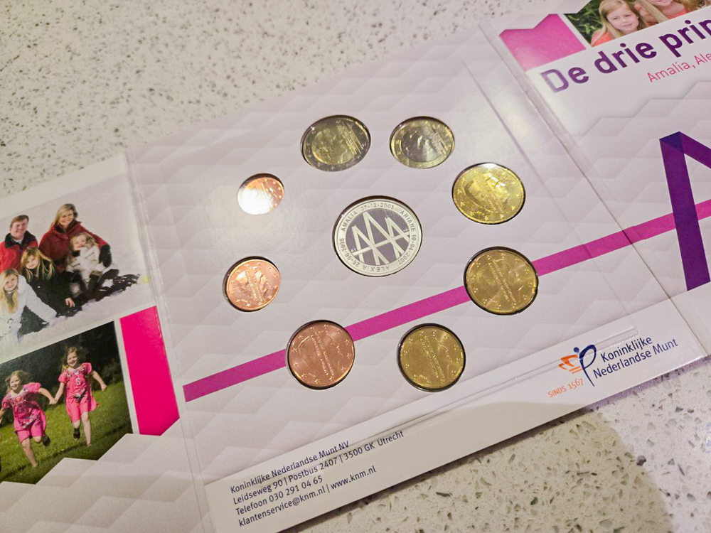Netherlands 2014 BU Theme Set – The Three Princesses with Silver Medal