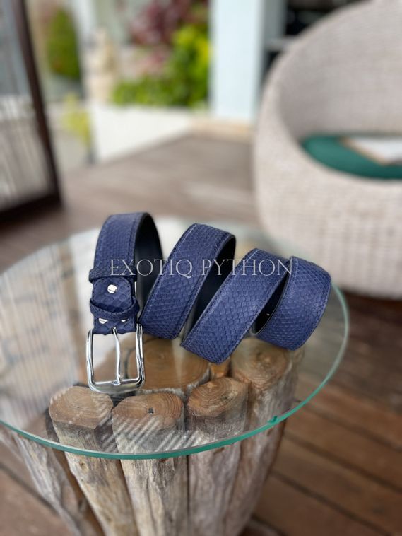 Ремень из кожи питона AC-110