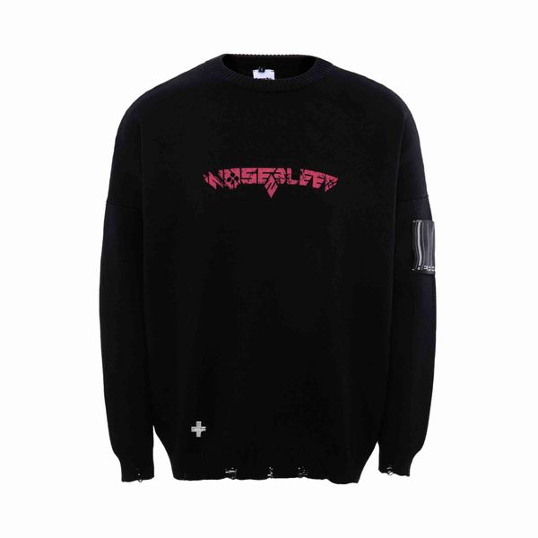 Свитер Double-Barreled Tour Decostructed черный - фото 4