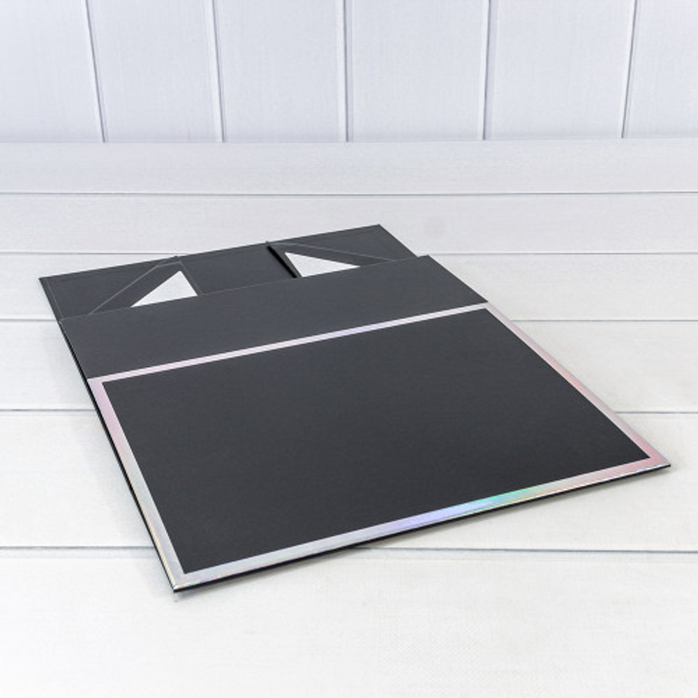 Коробка сборная 30.6х23х11 см на магнитах (Черный)