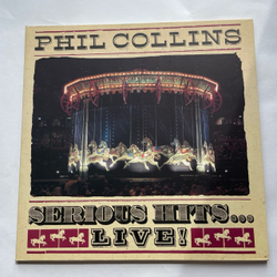 Винтажная виниловая пластинка LP Phil Collins Serious Hits Live (Германия 1990)
