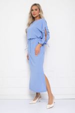 Платье Здравствуй лето (голубое) П12636-8 LT Collection