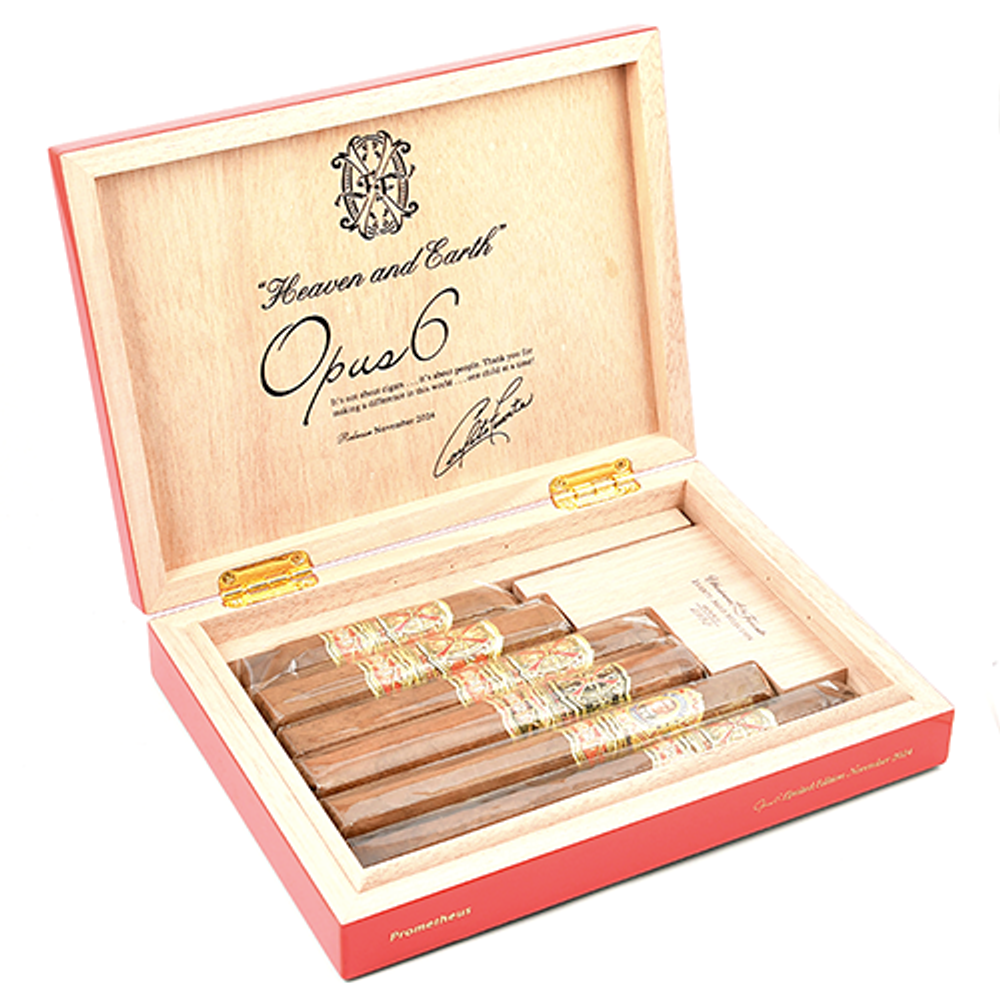 FFOX Fuente Fuente Opus X 6 Set Cigars Red
