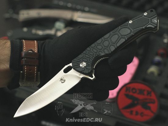 Складной нож Армейский военный Steelclaw Резус 7 c клинком из стали D2, рукоять G10