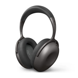 KEF Mu7 Charcoal Grey беспроводные полноразмерные наушники с активным шумоподавлением