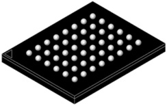 Микросхема логики SN74AVCA406GQCR / BGA-48