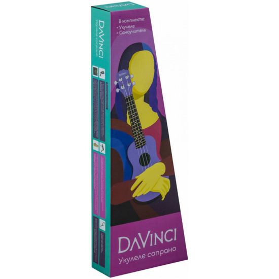 DAVINCI DAVINCI VINS-10RD PACK 3 PACK - Укулеле комплект