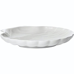 Блюдо «Кунстверк» ракушка;фарфор;D=185,H=60,L=180,B=100мм;белый (Цвет: белый)