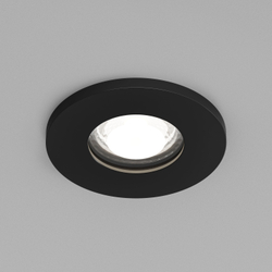 DK2036-BK Встраиваемый светильник влагозащ., IP 44, до 15 Вт, GU10, LED, черный, алюминий