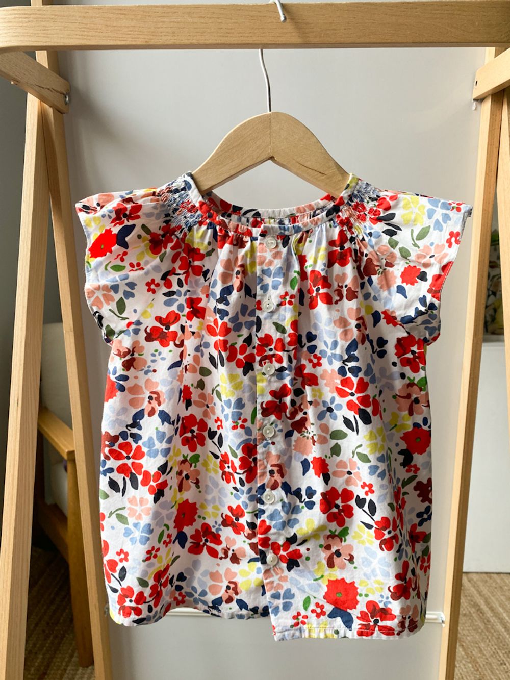 Хлопковая блузка Bonpoint, 92