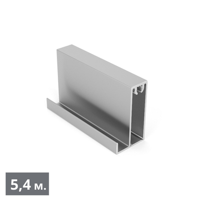 SLIMMAX Рамка широкая плоская (5,40 м) хром матовый (AL) (AV0735) Aristo (Под Заказ)