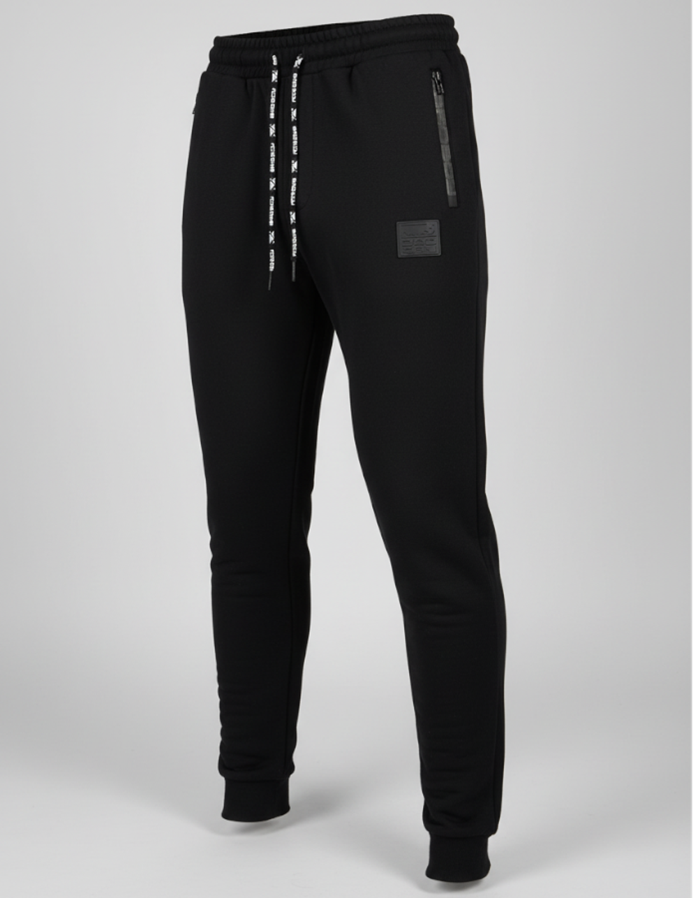 Штаны спортивные Bad Boy черные с начесом