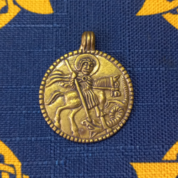 Подвеска. Змеевик. Новгород 12-14 в.