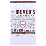 Mrs. Meyers Clean Day, салфетки для сушки волос, лаванда, 80 шт.