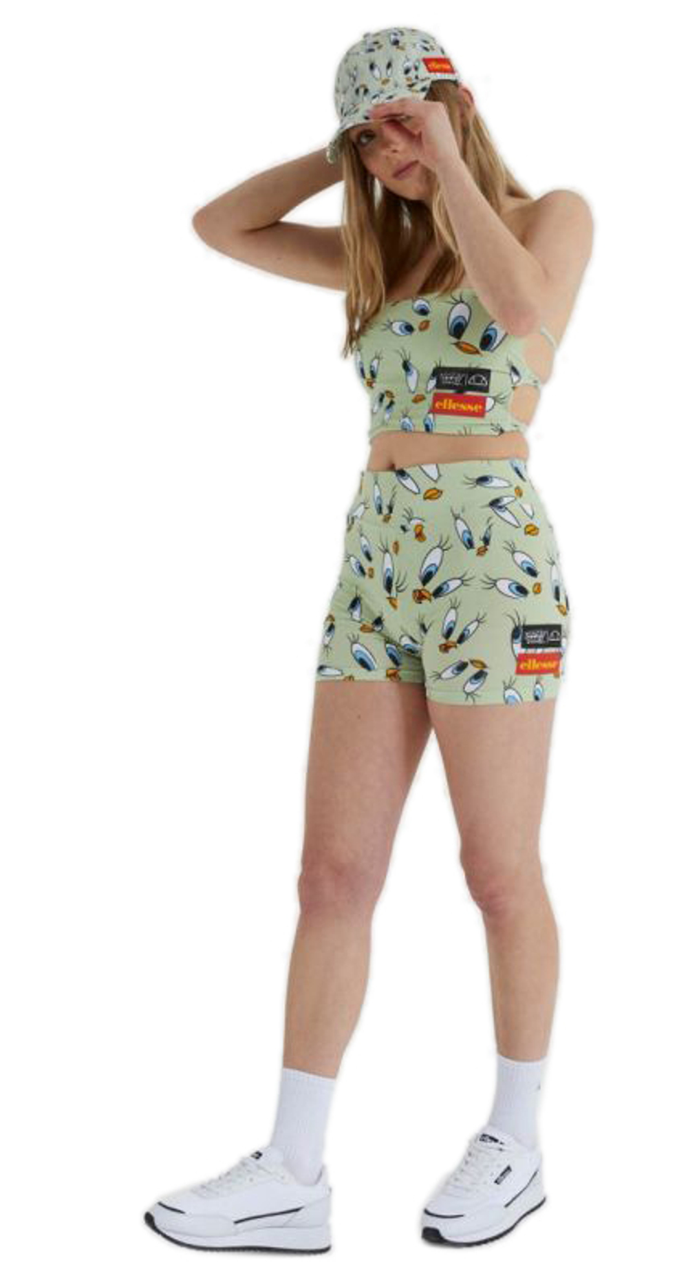 Женские теннисные шорты Ellesse Tweenis Shorts - light green