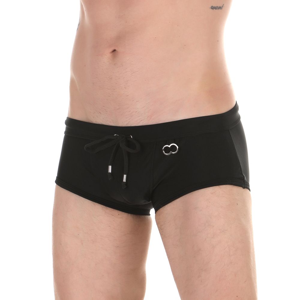 Мужские плавки черные Asitoo Swim Trunk Black