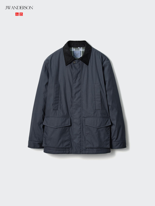 UNIQLO Куртка PUFFERTECH Utility, темно-синий