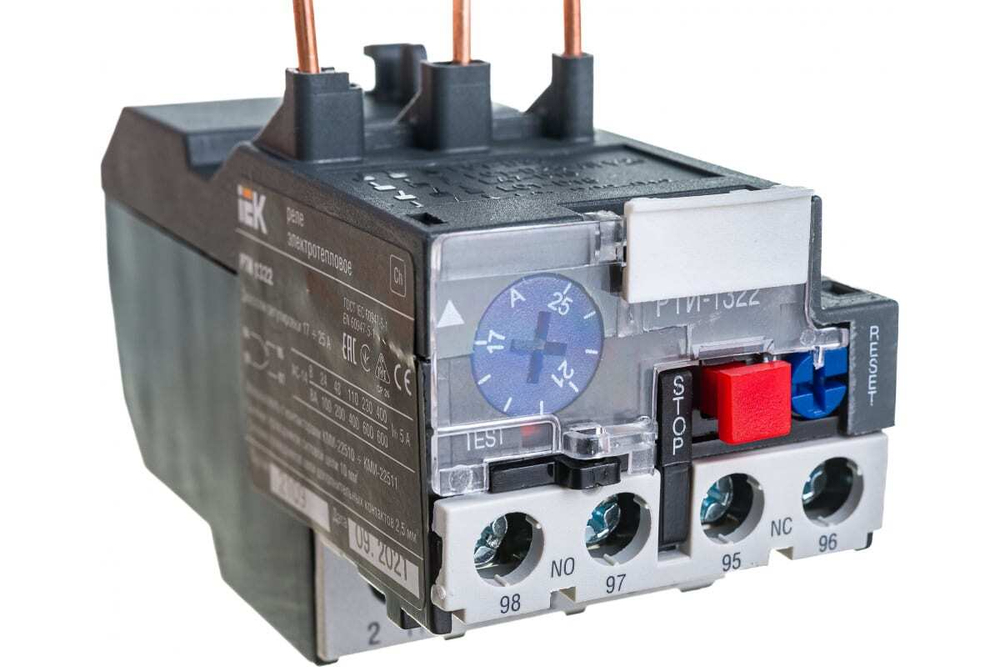 Реле электротепловое РТИ-1307 1,6-2,5А IEK