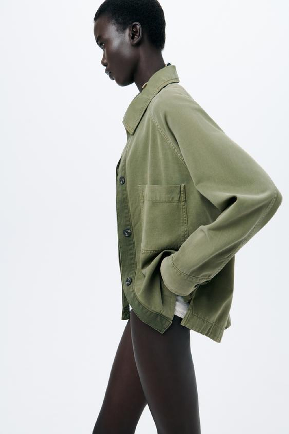 Trench oversize zara deals