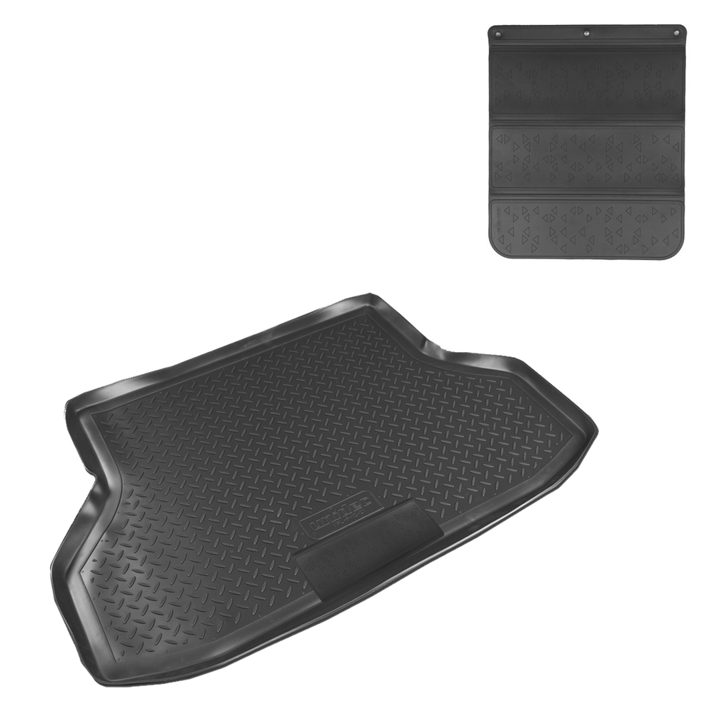 Коврик в багажник Norplast для Ravon Gentra в кузове SD (2015-) Черный, арт.NPL-P-12-21-APP