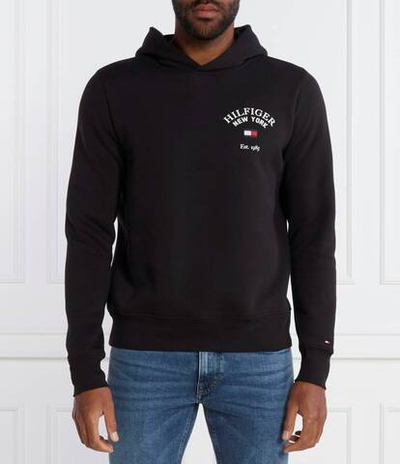 Худи ARCHED VARSITY Tommy Hilfiger - черный(MW0MW33641)