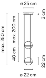 Подвесной светильник Imperiumloft Palma Wall Lamp 22.93727