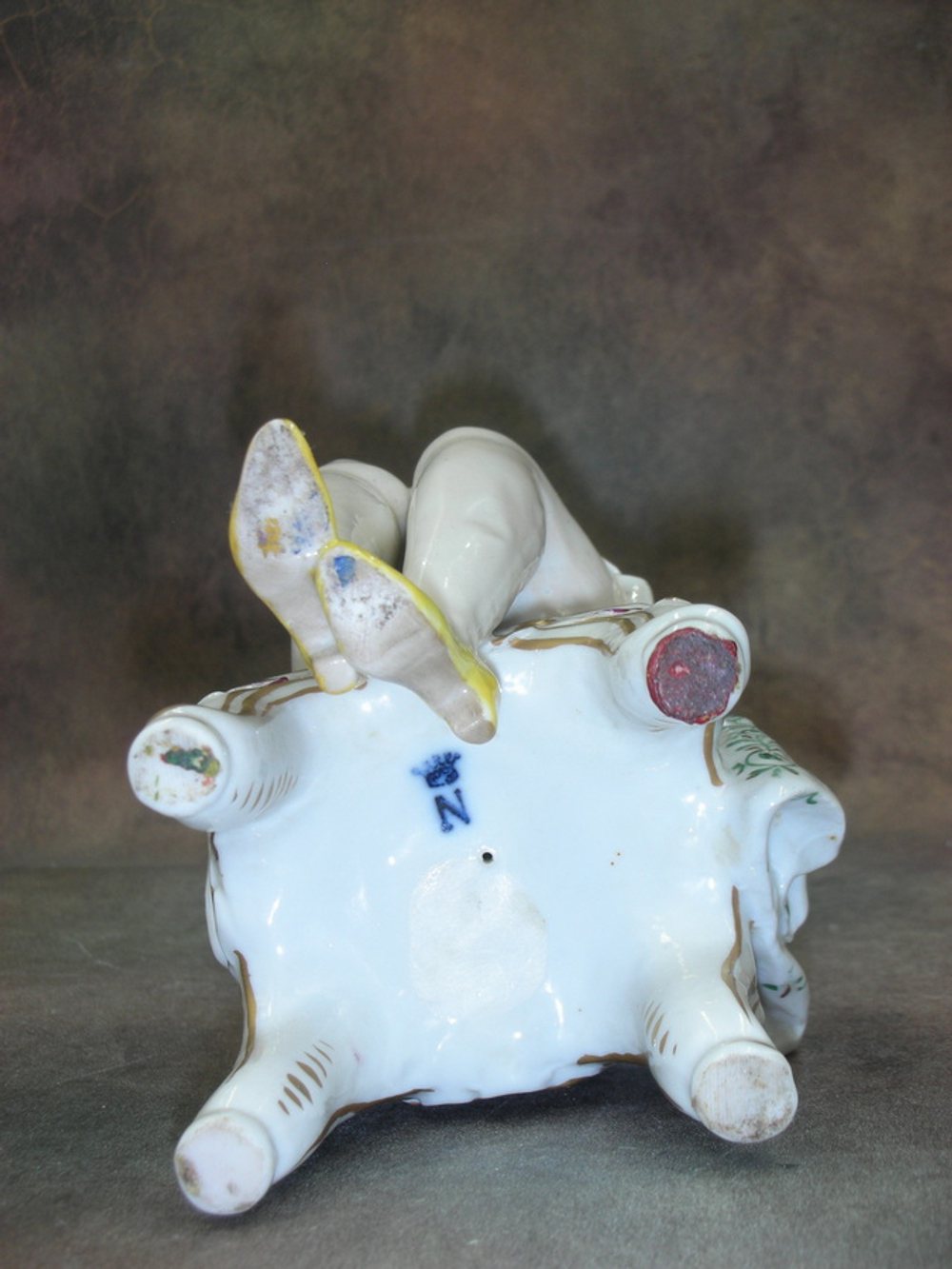 Статуэтка. Фарфор. Обнажённая дама. Rudolstadt. Германия