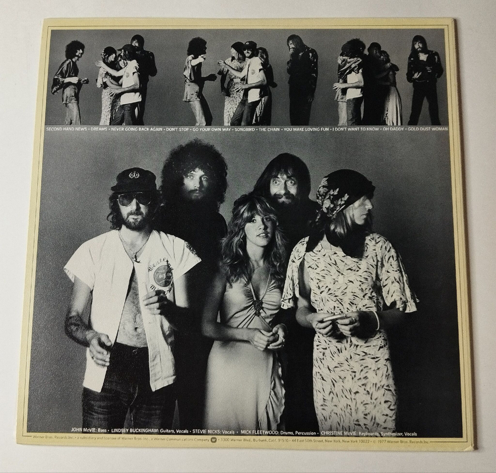 Винтажная виниловая пластинка LP Fleetwood Mac Rumours (Japan 1977) (No Obi) Second Hand News