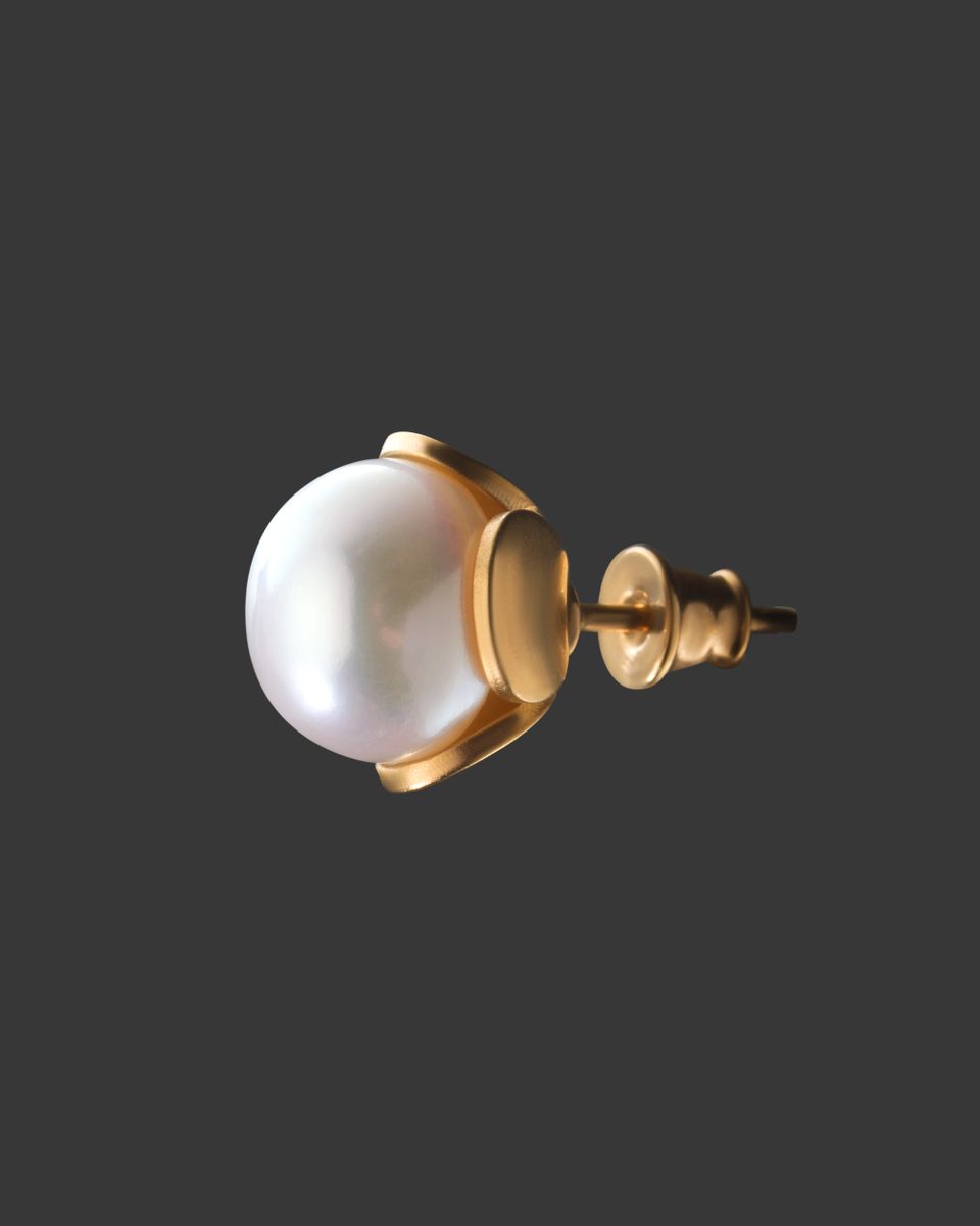 Моносерьга Flowerberry Pearl