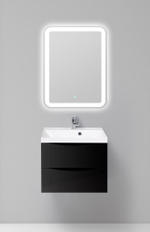 Тумба подвесная с раковиной BelBagno MARINO-700-2C-SO-NL-P