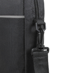 Сумка портфель BRAUBERG PRACTICAL с отделением для ноутбука 15 6" Grey line черная 29х40х7 см