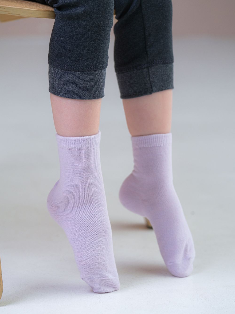 Комплект детских носков ПЯТОЧКИ 3 пары (МИКС) для девочек