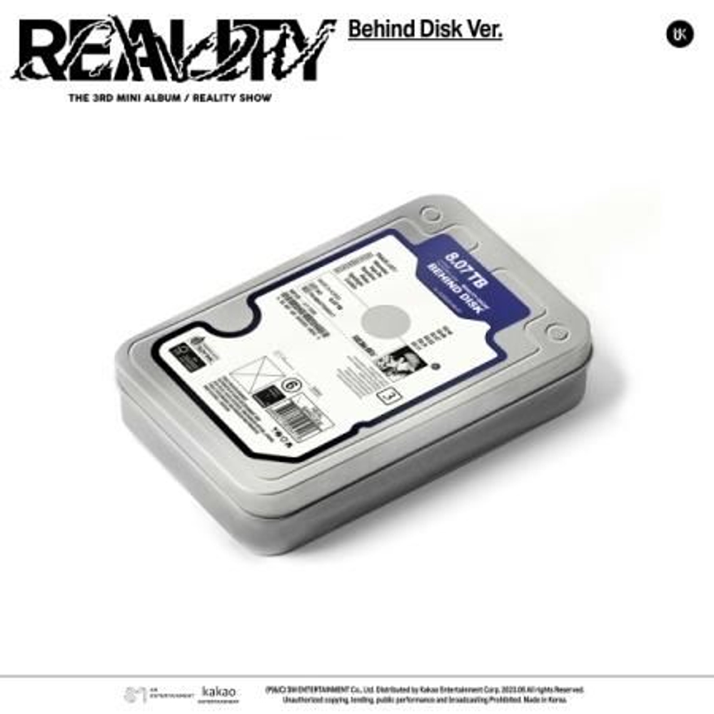 Альбом U-KNOW YOONHO - Reality Show 3rd Mini Album BEHIND DISK (LIMITED) Version