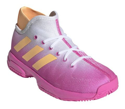 детские Кроссовки теннисные Adidas Phenom Jr - screaming pink/acid orange/white