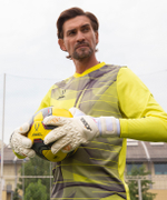 Свитер вратарский DIVISION PerFormDRY GK Pattern LS, желтый/черный/белый