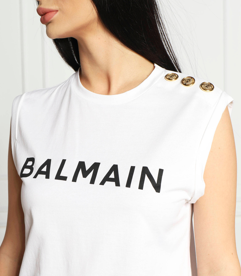 топ Balmain - белый(AF1ED000 BB02)