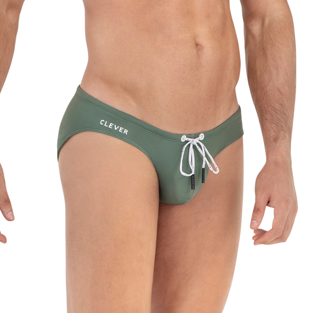 Мужские плавки зеленые Clever COOL SWIMSUIT BRIEF 162210