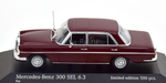 Mercedes-Benz 300 SEL 6.3 W109 1968 darkred Minichamps 1:43