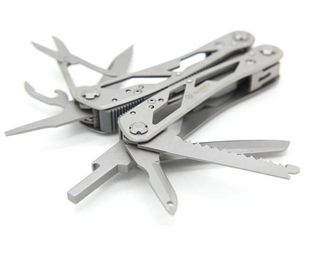 Мультитул "Ganzo", 105x50х18 мм, 24 предмета, цвет хром