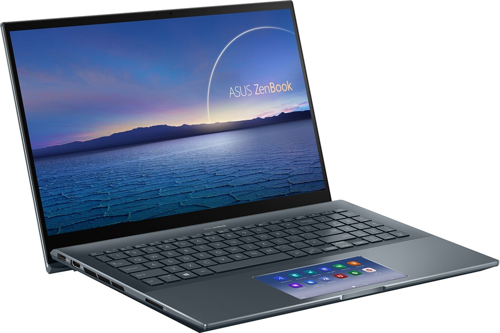 Ноутбук Asus Zenbook 15 Pro UX535LI-BN139T Pine Grey Core i5-10300H/8g/512g SSD/NV GTX1650Ti 4Gb/15.6; FHD IPS AG/WiFi/BT/Win10 (90NB0RW2-M03270)