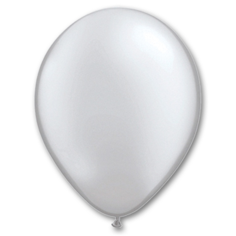 Шар латексный Металлик 76 см (Серебро)