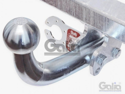 Фаркоп оцинкованный Galia F010A для FIAT Multipla I 1998-2004 и Multipla II 2005-2010(паспорт и сертификат в комплекте)(без электрики)