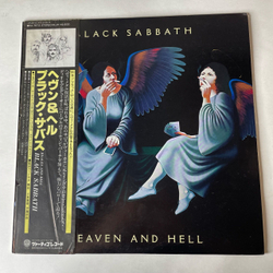 Винтажная виниловая пластинка LP Black Sabbath Heaven And Hell (Япония 1980) (Оби)