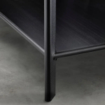 Стеллаж - IKEA JÄTTESTA/JATTESTA, 120х40х85 см, черный, ЙЕТТЕСТА ИКЕА